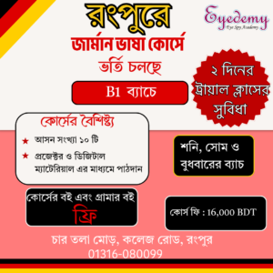 German B1 Intensive Offline Course